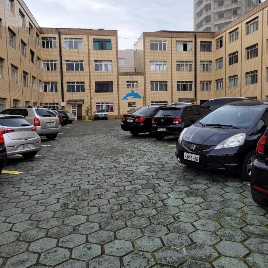 Kitnet Frente Pro Mar Em Vila Caicara, Portaria 24 Hs E Wifi Praia Grande  Exterior foto